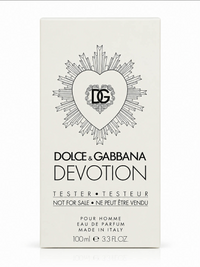 Dolce and Gabbana Devotion Pour Homme tester box
