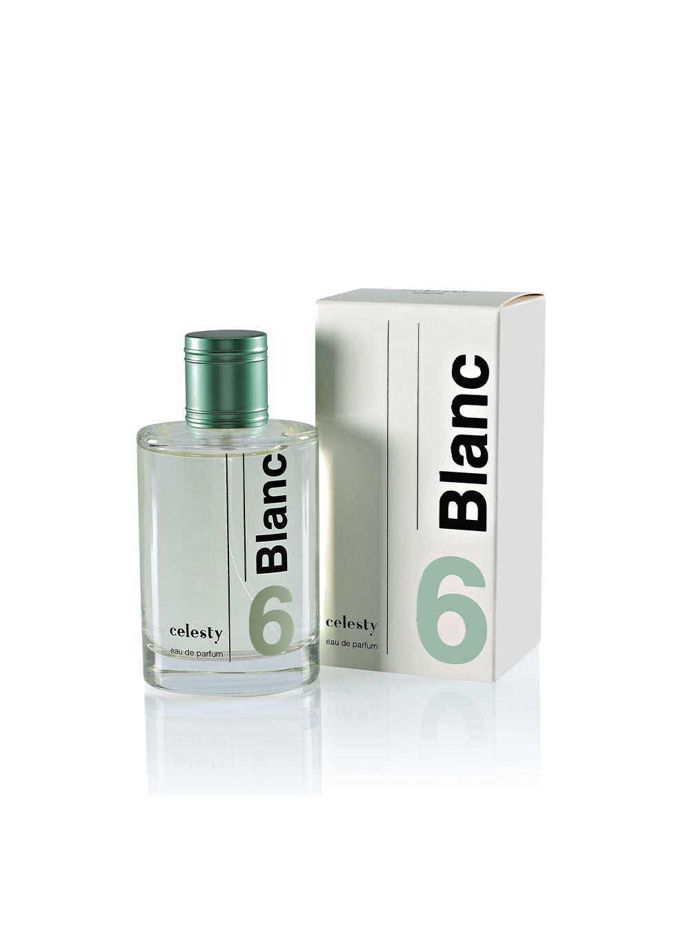 Celesty Blanc Eau de Parfum for Men bottle
