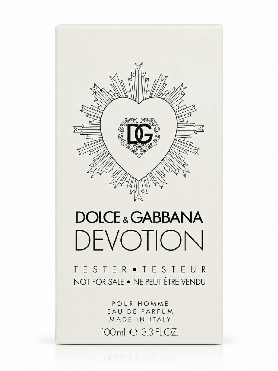 Dolce & Gabbana Men's Devotion Pour Homme Parfum 3.4 oz (Tester) Fragrance