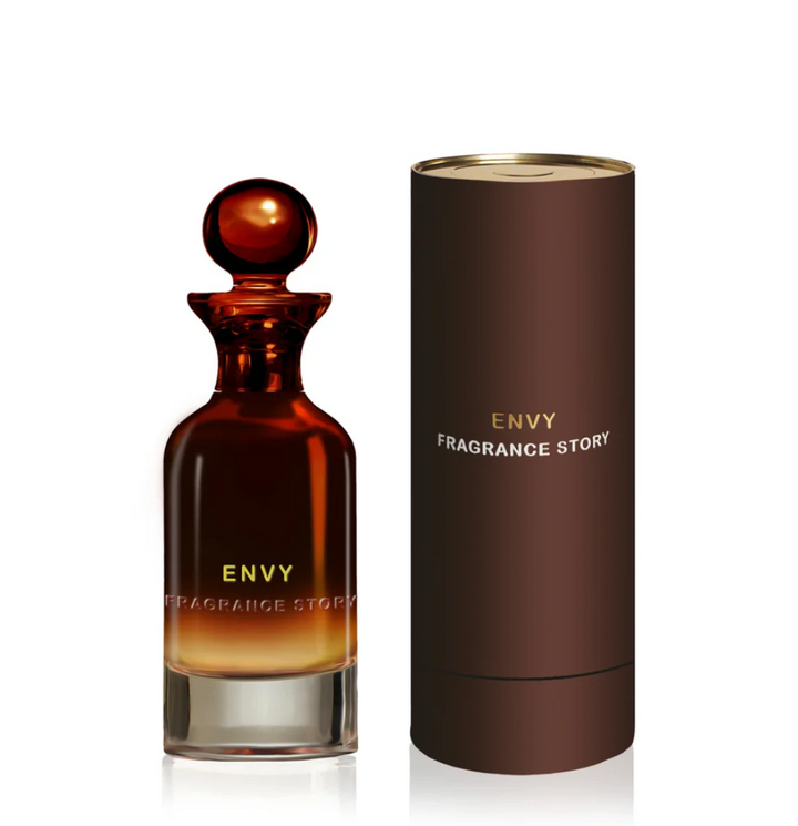 Envy Eau de Parfum by Fragrance Story bottle and tube