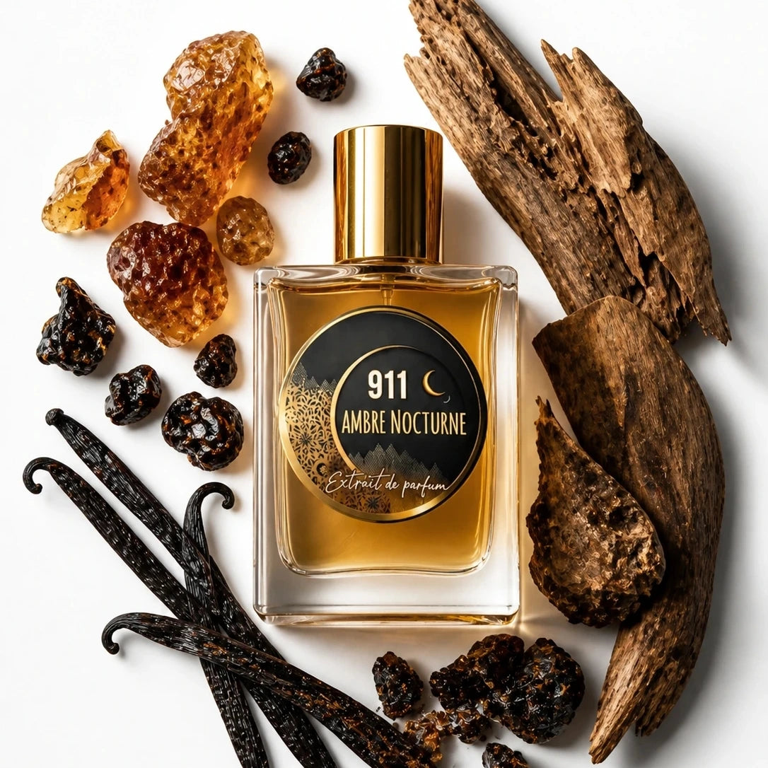 Ô Médina 911 Ambre Nocturne Parfum 30 mL bottle
