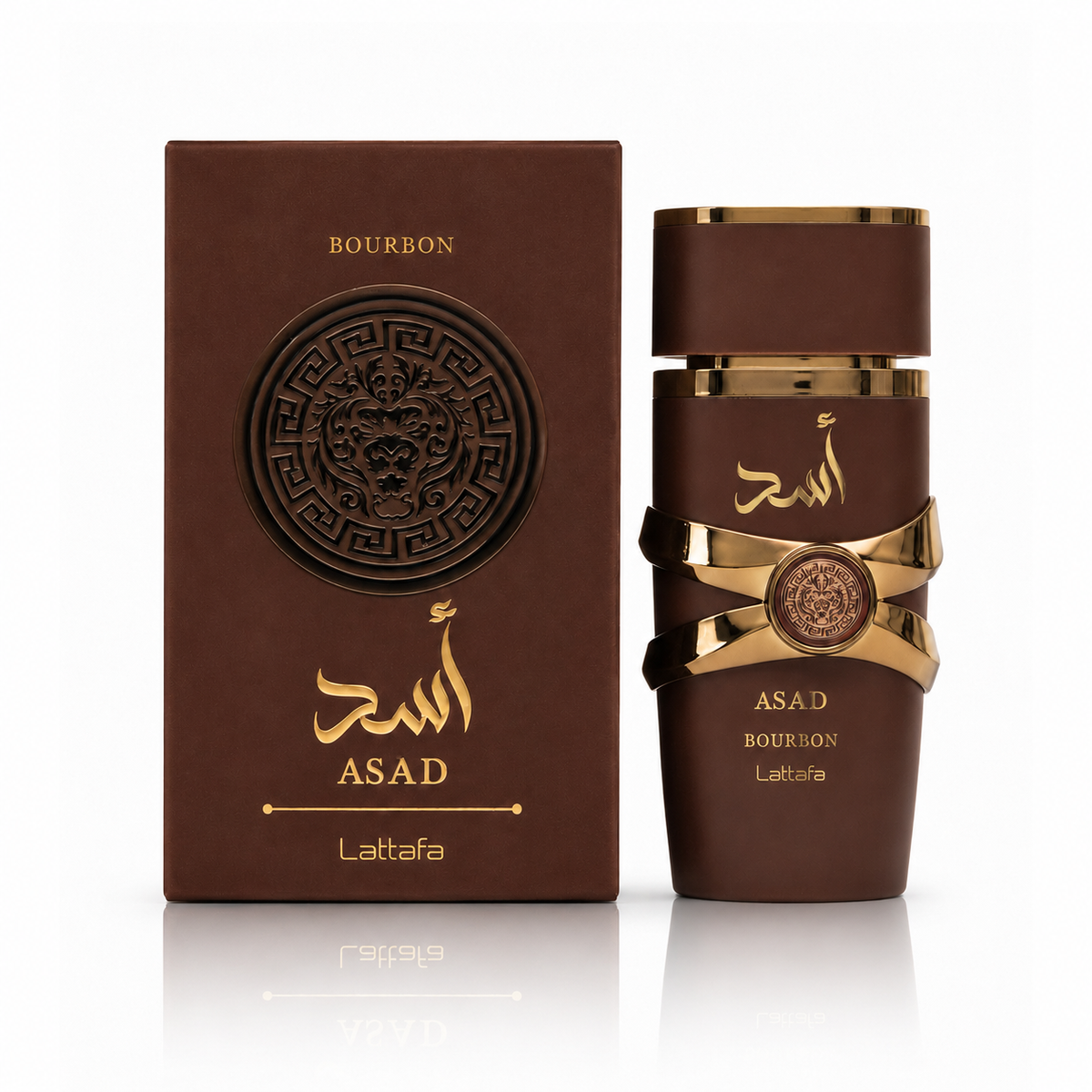 Lattafa Asad Bourbon Eau de Parfum for Men bottle