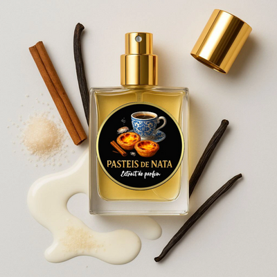 Ô Médina Pasteis de Nata Parfum 30 mL bottle with cinnamon and vanilla