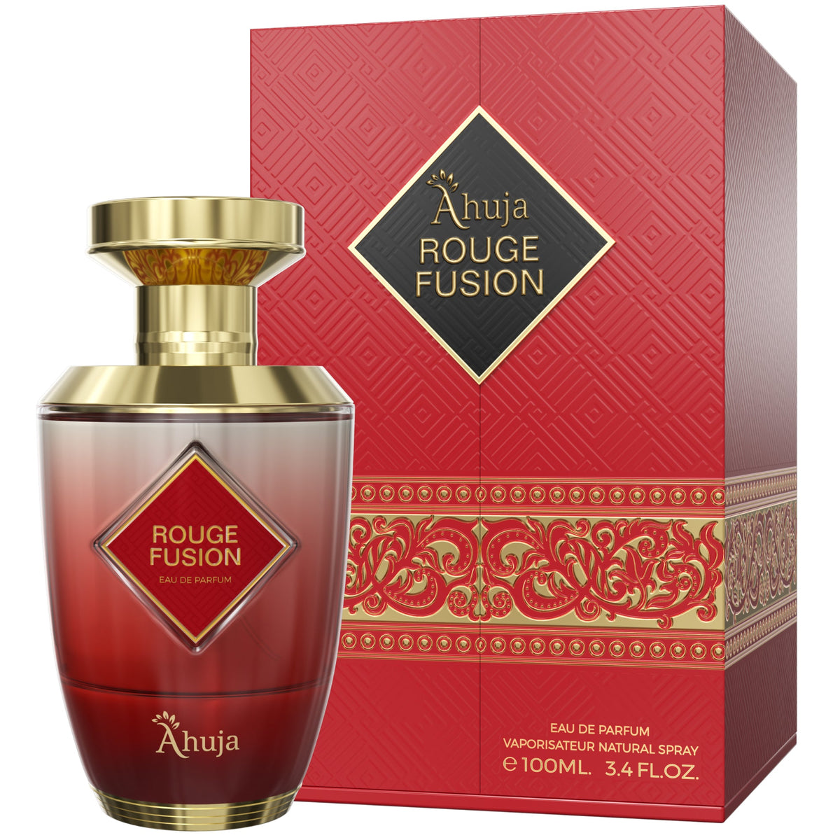 Ahuja Rouge Fusion Eau de Parfum bottle