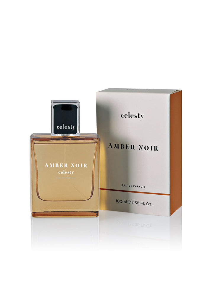 Celesty Amber Noir Eau de Parfum for Men bottle